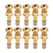 20 Stück Metal-Tubeless-Reifenventile für Vans, Lkw, Busse 44mm