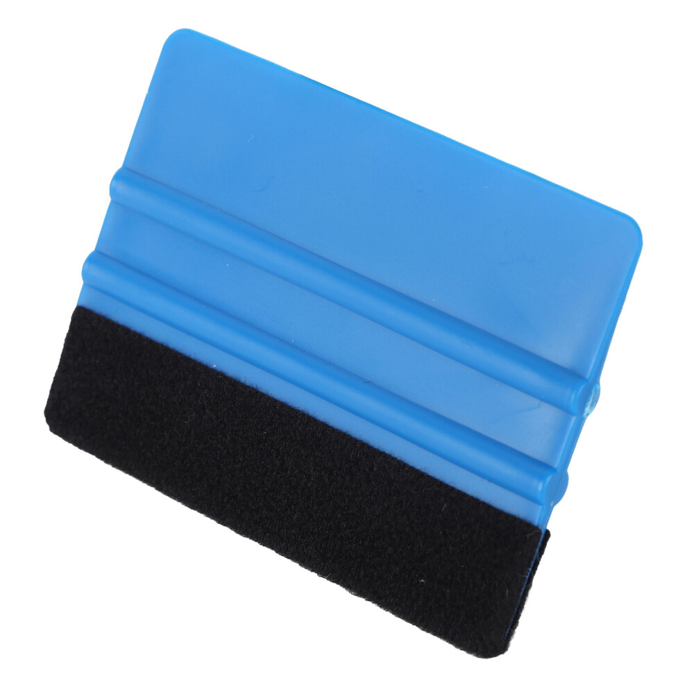20Pcs Felt Edge Scraper Set For Car & Home Decal Application Blue 4971389486760
