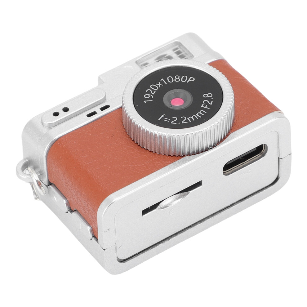 64Gb Keychain Camera 1080P 0.96In Color Display Brown 7901389486856
