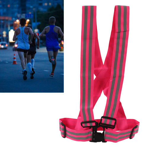 Easy Fit Reflective Safety Belt for Night Jogging 1