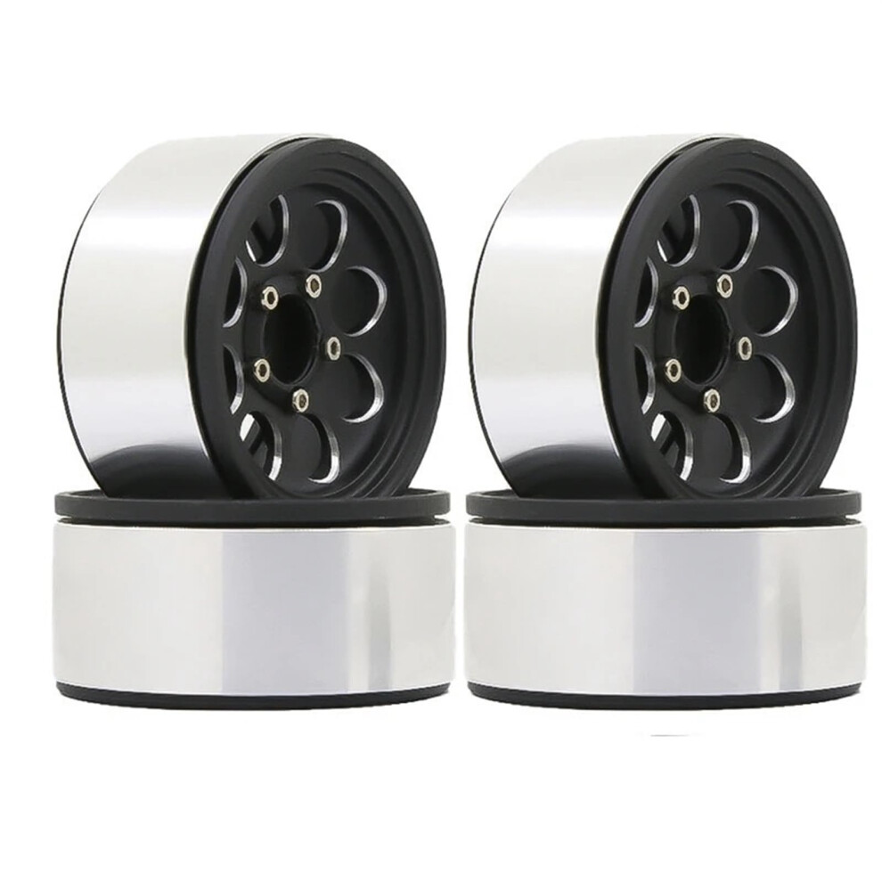 Rc Car Wheel Hub 1.9 Inch Beadlock Wheels For 1/10 Crawler Scx10 Trx4 Axi03007 90046 Upgrade 9169991552347