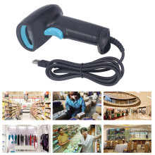 Wired Barcode Scanner, High Accuracy, Quick Response, for Inventory & Warehouse