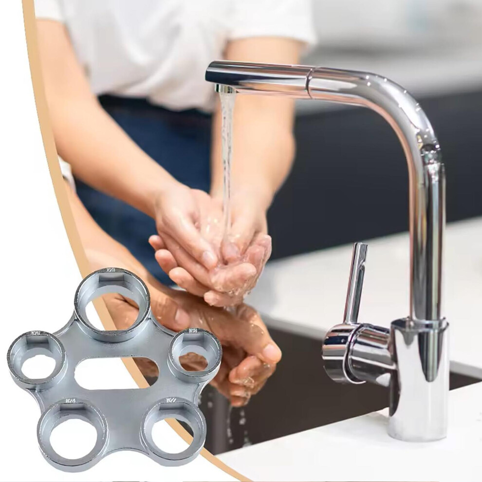 2Pcs Faucet Aerator Removal Wrench 8.6Cm Zinc Alloy For M16-M28 9311389490148