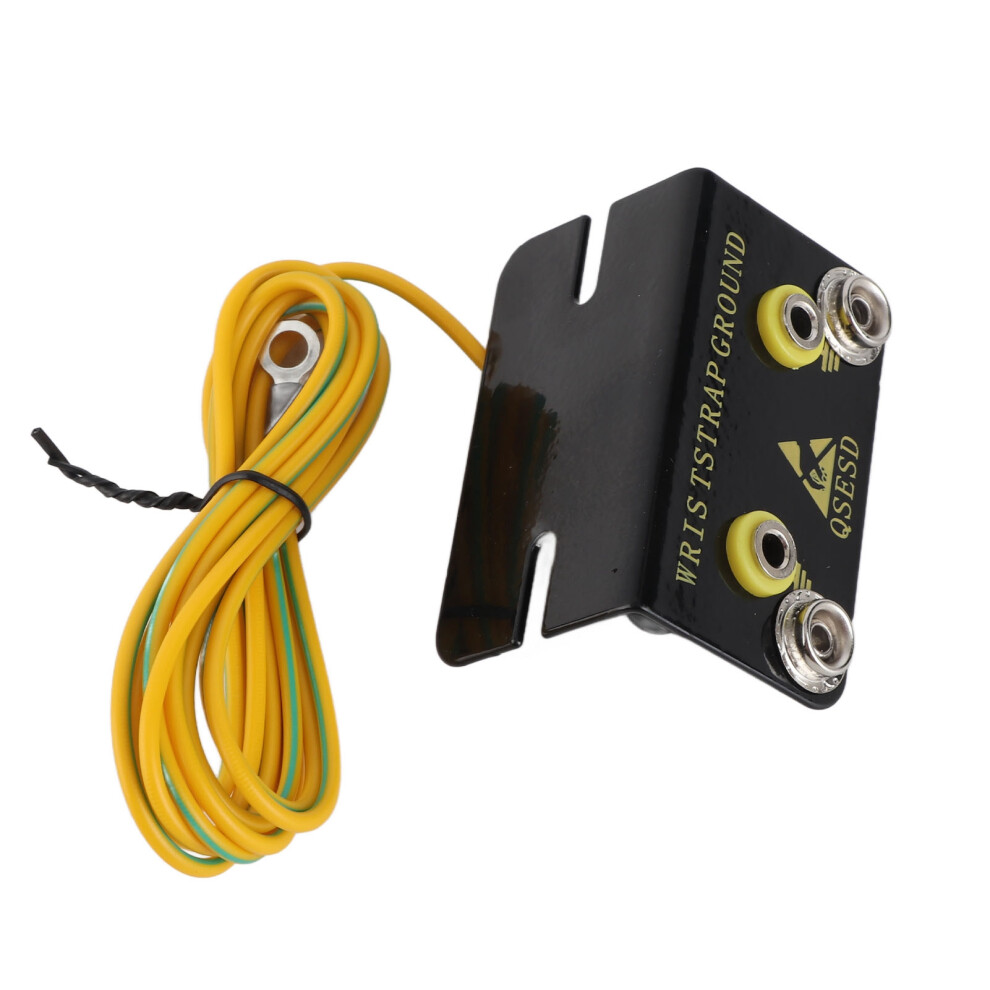 Dual Wrist Strap Grounding Plug 1.6m Cable