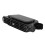 Flügeloser Autositzventilator USB 175x75x34mm Schwarz 1