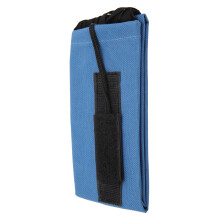 Wasserdichte blaue Hengstschweiftasche aus Nonwoven, atmungsaktiv, Schutz 7,5x70 cm