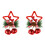 Kerstbelletjesset – Rood/Goud/Wit, 10x14cm, 1
