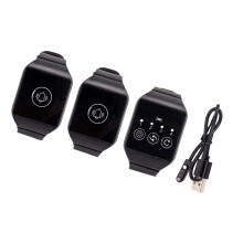Wireless Wrist Pager Set 433.92MHz Waterproof IPX7 3.0V 300mAh