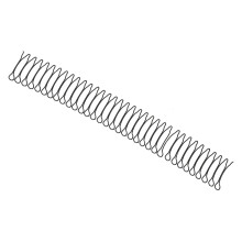 Sports Hairbands 6 Pack Metal Wavy Shape Stretchy Headbands with Good Grip