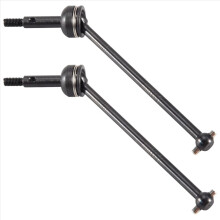RC Car Drive Shaft 2Pcs Set for WLtoys 144001 Upgrade Parts, Durable Steel, Smooth Rotation