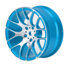 4 Stück RC-Radnaben MN128 MN86 G500 1/12 Blau