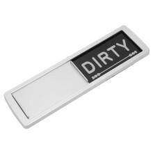 Sliding Dishwasher Magnet – Clean/Dirty Sign, 7 x 2in, Plastic