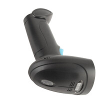 Lecteur de codes-barres sans fil 2.4G pour magasin et entrepôt, manette portable 1D/2D avec voix