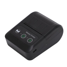 58-mm-Etikettendrucker, 2000 mAh, 108 80 30 mm, Schwarz