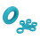 O Ring Hand Grip Trainer Finger Exerciser Forearm Strengthening Tool 16