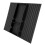 Sofa Armrest Tray Silicone Couch Cup Holder Black 34x43cm 9