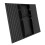 Sofa Armrest Tray Silicone Couch Cup Holder Black 34x43cm 12