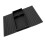 Sofa Armrest Tray Silicone Couch Cup Holder Black 34x43cm 14
