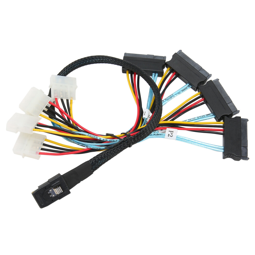 12Gbps Sata 8087 To 4Pin Cable 1M Pvc High-Speed Adapter 7681389498362