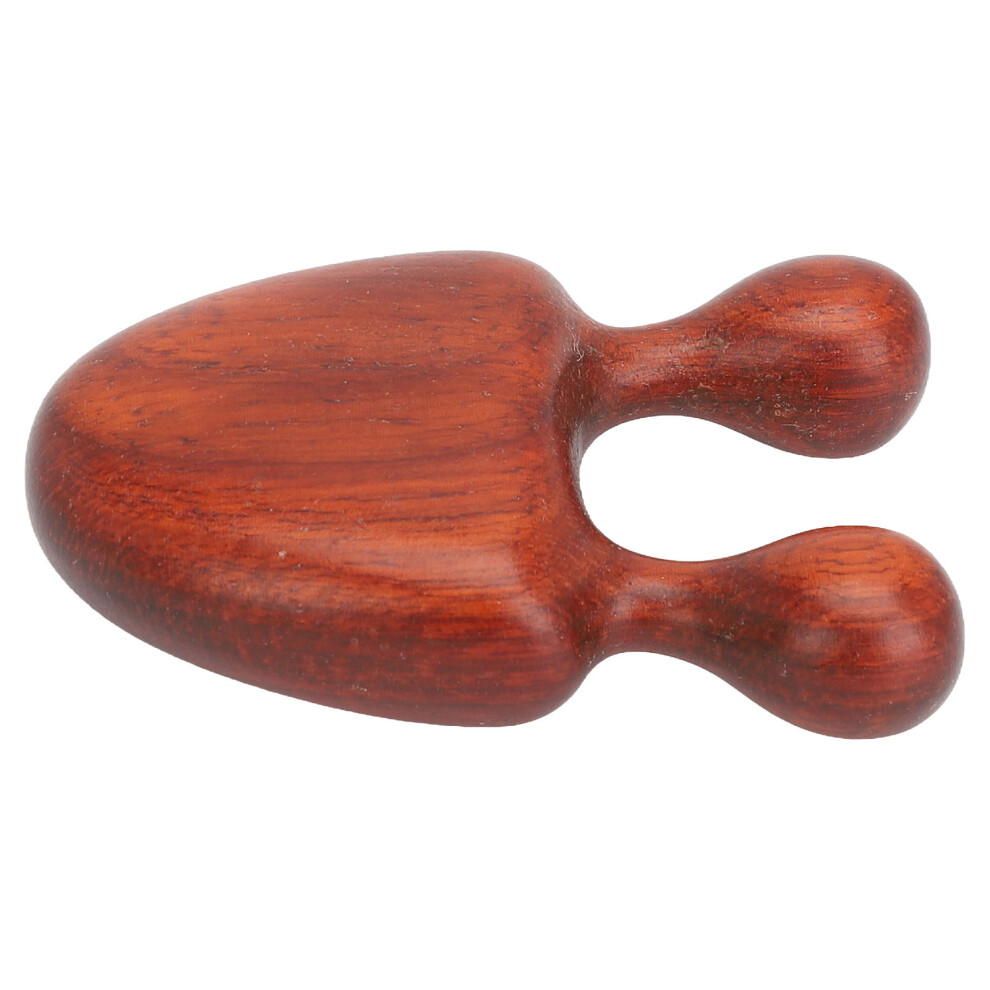 2pcs Rosewood Double Head Nose Scraper Acne Facial Guasha Massage Tool