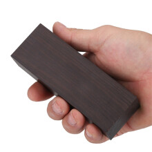 Schwarzes Ebenholz-Holz 12x4x2,5 cm für Instrumente & Werkzeuge