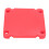 Feste Gewichtsscheibe - 2 Gewebebandriemen - Rot ABS 6