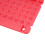 Feste Gewichtsscheibe - 2 Gewebebandriemen - Rot ABS 10