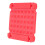 Feste Gewichtsscheibe - 2 Gewebebandriemen - Rot ABS 11