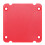 Feste Gewichtsscheibe - 2 Gewebebandriemen - Rot ABS 12