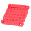 Feste Gewichtsscheibe - 2 Gewebebandriemen - Rot ABS 14