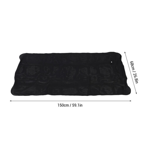 Erdungsblatt Carbonfaser PU-Leder 68x150 cm 1