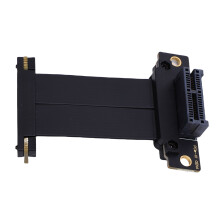 PCIe 4.0 x1 Riserkabel 2 GB/s 10 cm Schwarz