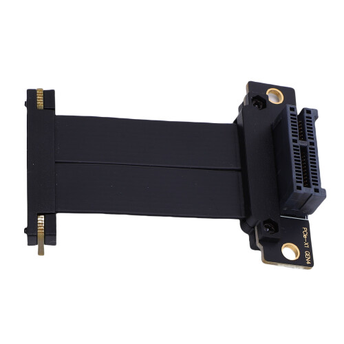 PCIe 4.0 x1 Riserkabel 2 GB/s 10 cm Schwarz