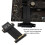 PCIE 4.0 Riser Cable 180 Full Speed, 5cm, Black, for GPU & More 5