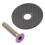 Carbonfaser 31,8 mm Headset-Topkappe - Titanschraube 15