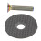 Carbonfaser 31,8 mm Headset-Topkappe - Titanschraube 16