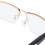 V5.4 Smart Glasses 80mAh2 blau Einheitsgröße BT 6