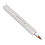 5Pcs Retractable Nylon Lip Brush Set, Portable, Grey Shell 16