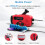 Notfallradio 600 mAh eingebaut 12,8x4x6 cm Rot 5