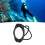 Portable Plastic Diving Rearview Mirror Reflective Underwater 40cm 14