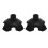 2 Pack Self Standing Quad Base Walking Support Rubber End 19mm 3