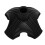 2 Pack Self Standing Quad Base Walking Support Rubber End 19mm 13