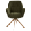 Beliani Dining Chair Swivel HAYDEN Boucle Green 3