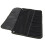 Large Black Motorcycle Roll Tool Pouch 600D Oxford, Multi Pocket 11