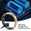 Gold LuckRing Smart Ring 20 mAh Größe 7 17,3 mm 6
