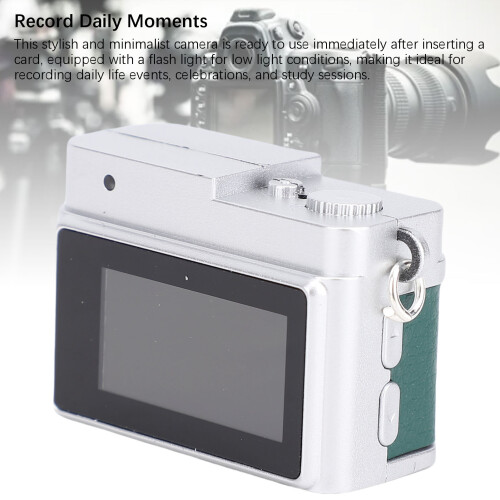 1080P Green Compact Keychain Camera with Flash Light, 2MP, 128G Support 2