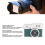 1080P Green Compact Keychain Camera with Flash Light, 2MP, 128G Support 4