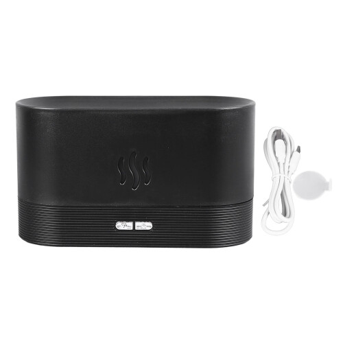 Flame Air Aroma Diffuser Humidifier - USB, Black 1