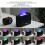 Flame Air Aroma Diffuser Humidifier - USB, Black 5