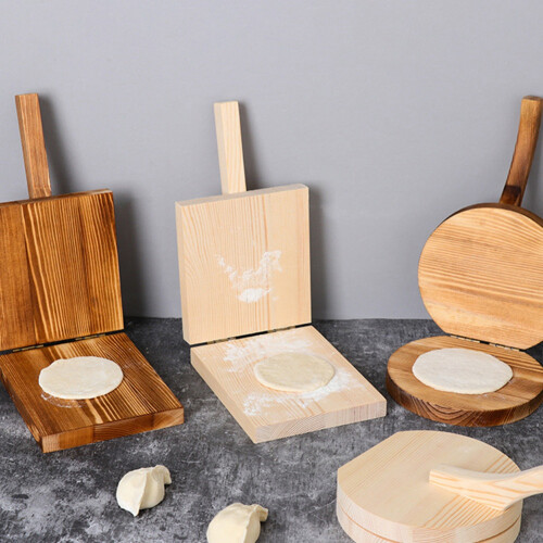 Dough Pressing Tool Dough Presser Dumpling Skin Wood Dumpling Pressing Tool Dough Presser Dumpling Wrappers,A 2